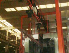 廈門(mén)廈工結(jié)構(gòu)件拋丸、噴漆EMS自行小車(chē)系